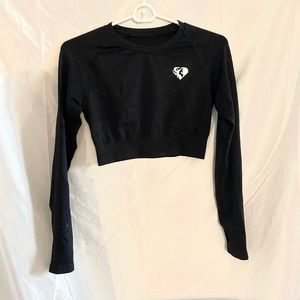 Women’s best long sleeve crop top